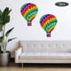 thumbnail image 3 of Colección moderna de colgantes de globos aerostáticos para decoración de Rosado, 3 of 9