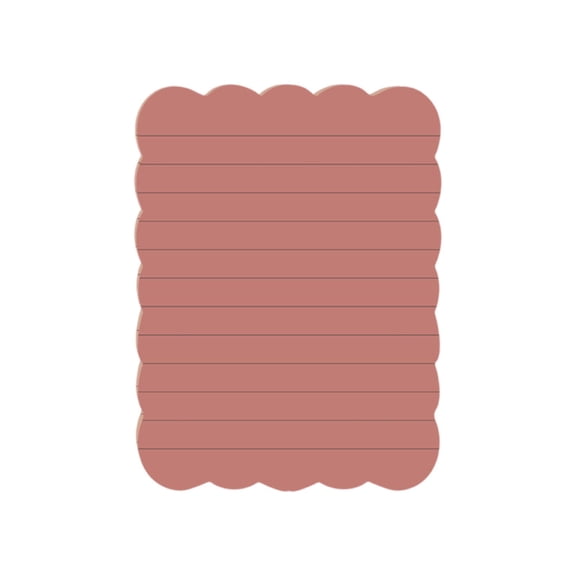 Cute Sticky Notes Shaped Sticky Notes Aesthetic Sticky Notes Pretty Sticky Notes Scalloped Sticky Notes Cute Office Supplies Mini Sticky Notes