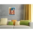 thumbnail image 4 of Pakistan - Wazir Khan's Mosque - Lahore Pakistan - Muslim Architecture - Vintage Travel Poster c.1950s - Fine Art Matte Paper Print (Unframed) 30x44in, 4 of 4