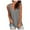 Grey, variant on GDREDA Gym Tank Top Women Tank Tops V Neck Basic Solid Color Casual Flowy Summer Sleeveless Shirts For Women 2024 Women's Tanks & Camis Black,S