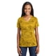 thumbnail image 1 of Sport-Tek CamoHex playera con cuello en V para mujer, dorado, pequeño deporte-tek LST370, 1 of 1