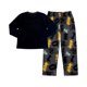 thumbnail image 2 of Pijama Batman Niño Playera Manga Larga Chifón y Pantalón Brush Multicolor Talla 4, 2 Piezas, 2 of 3