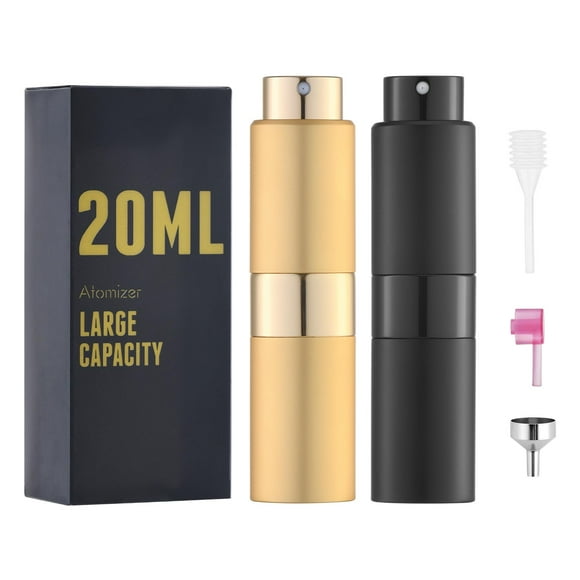 Atomizador de perfume Owlyee recargable de 20 ml para viajes