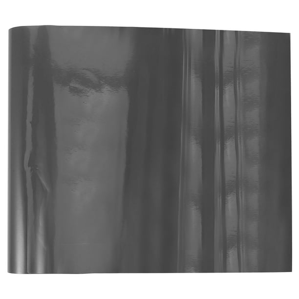 Rollo de vinilo permanente gris para muebles de cocina, pegatinas impermeables y autoadhesivas para renovación de paredes.