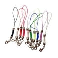 thumbnail image 2 of 10pcs Colorful Cell Phone Strap Cell Phone Chain Phone Strap Lariat Lanyard Cord with Lobster Clasp White, 2 of 8