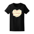thumbnail image 2 of Happy Mothers Day Yellow Heart T-Shirt Women -Image by Shutterstock, Female XX-Large, 2 of 4