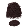 thumbnail image 4 of Abbraccia Knitted Hat Beard Hat Headgear Comfortable Winter Cold Cap Knit Bearded Hats Cap for Running Travel Skiing Cycling Hiking Coffee S, 4 of 7