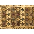 thumbnail image 1 of Ahgly Company Indoor Rectangle Oriental Brown Modern Area Rugs, 3' x 5', 1 of 4