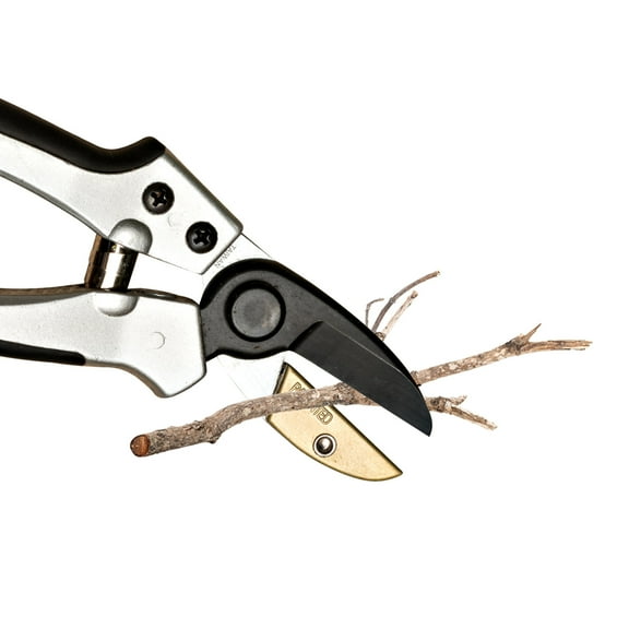 Kings County Tools 7.75” Heavy Duty Anvil Pruning Shears for Gardening - Small Branch Cutter