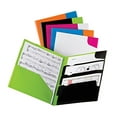 thumbnail image 1 of Oxford Twisted Poly Divide It Up 4 Pocket Folders, Assorted Colors, Pack of 25, 1 of 3