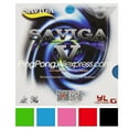 thumbnail image 2 of Feuille de Dessus Colorée DAWEI SAVIGA V Pips-Longue de Tennis de Table en Caoutchouc Rose Vert Bleu Long Pips SAVIGA-V Ping Pong Rouge OX 0,5mm, 2 of 6