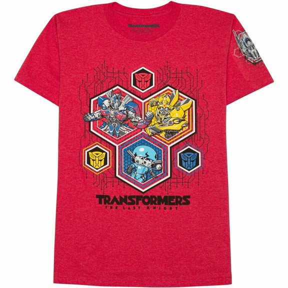 Transformers Short Sleeve T Shirt Boy Size 6/7