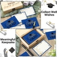 thumbnail image 4 of 60 Pcs Blue Graduation Wooden Card Box 2026 Graduation Advice and Wishes Cards with Pen Class of 2026 Gifts for the Graduate Grad Party Decorations High School College, 4 of 4