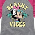 thumbnail image 3 of Mickey & Friends - Beachy Vibes - Toddler And Youth Girls Raglan Graphic T-Shirt, 3 of 5