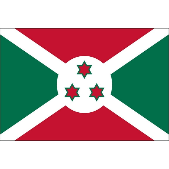 Burundi 3' x 5' Indoor Polyester Flag