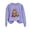 Purple, variant on Herrnalise Merry Christmas Sweatshirt For Women Christmas tree Prints Hoodies Xmas Long Sleeve Sweater Blouse Top
