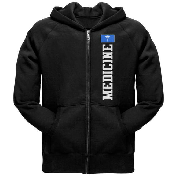Medicine Major Medical Science Team Mens Full Zip Hoodie Multi SM