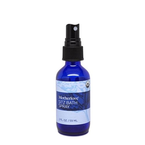 Motherlove Sitz Bath Spray, Herbal Perineal Spray for Postpartum Recovery, 2 oz