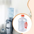 thumbnail image 4 of DYNWAVECA Reusable Water Bottle Container Water Storage Bucket 3L Pet Leakproof Empty Easy Grip Multifunctional for Barbecue RV Outdoor Red, 4 of 6