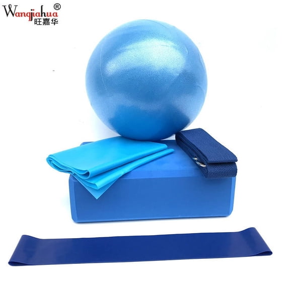 1 Set of Exercise Yoga Workout Gear Household Yoga Supplies Workout Pilates Ball Set
