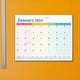 thumbnail image 2 of Calendario MagnéTico para Refrigerador, el Calendario del Refrigerador Va Desde de 2024 Hasta Junio de 2025, Calendario de 18 Meses Como Se Muestra, 2 of 5