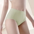 thumbnail image 2 of yunLCZ Underwear for Women Cotton Women's New Summer Leak Proof And Breathable Mid High Waist Large Size Underpants Stretch Cool Underwear for Women, 2 of 4