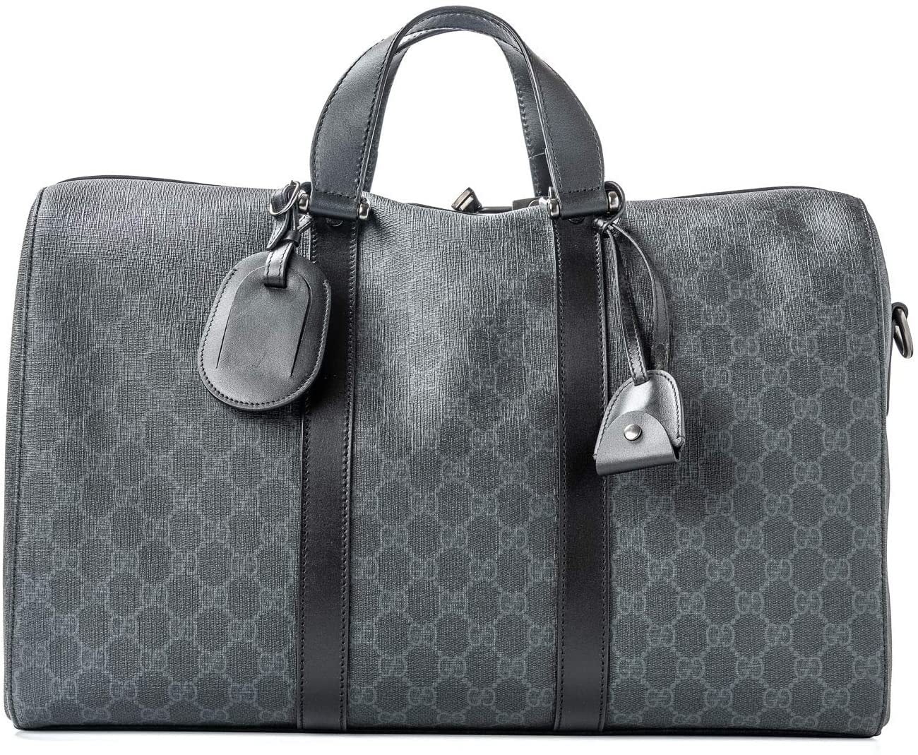 gucci signature leather duffle