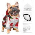 thumbnail image 3 of Balery Christmas Gnome With Love Sudadera con Capucha para Perros Pequeños – Ropa para Mascotas, Disfraz para Perros y Gatos, Ideal para Fiestas y Cosplay-X-Large, 3 of 7