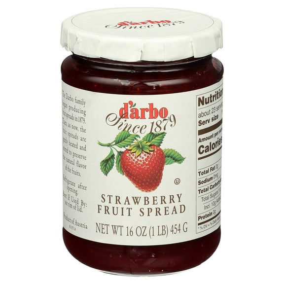 D'arbo All Natural Garden Strawberry Fruit Spread