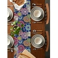 thumbnail image 2 of Bohemian Style Retro Mandala Pattern Table Runner Home Decoration Dinner Tablecloth Wedding Party Luxury Table Runners, 2 of 3