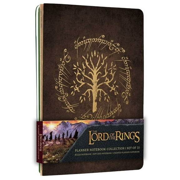 Lord of the Rings Planner Notebook Collection (Set of 3), (Paperback)
