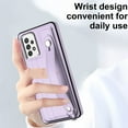 thumbnail image 3 of Nalacover Wallet Case for Samsung Galaxy A53 5G, Business PU Leather Unique Design Wristband Kickstand Credit Card Holder Slots Shockproof Scratch Resistant Phone Case for Samsung Galaxy A53 5G,Purple, 3 of 6