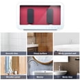thumbnail image 4 of Moyic Caja de teléfono montada en la pared para baño, soporte impermeable para teléfono, estante de pantalla táctil, caja de almacenamiento, Teléfono y Comunicación No.01, 4 of 8