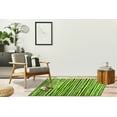 thumbnail image 4 of Bamboo Tree Rug, Green Rug, Nature Plant Rug, View Rugs, Nursery Rug, Housewarming Gift, Personalized Gifts, Gift For The Home, Door Mat, 3.3'x6.5' - 100x200 cm, 4 of 5