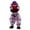 Purple, variant on NIBOLOG Marionette Clown Puppet Toy Pull Rope Wooden Puppet Doll Interactive Kids Hand Pirate Puppetry Boys Girls Birthday Gifts