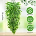 thumbnail image 2 of 12 Pcs Artificial Hanging Plants Fake Ivy Vines with Fake Leaves for Living Room Decor Indoor Outdoor Decorations for Patio Artificial Plants Greenery for House Wall, No Baskets (Beauty), 2 of 5