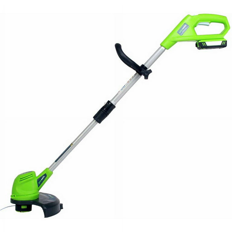 Greenworks 12-Inch 20V Cordless String Trimmer, 2AH Battery and