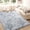 Tie-dye silver grey, variant on Janvonne 4x6 Fluffy Area Rug for Bedroom, Modern Shaggy Carpets Fuzzy Rug for Teens Dorm Bedside Home Decor Aesthetic, Heavy Duty Non Slip, Tie-dye Silver Grey