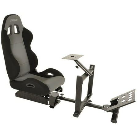 Conquer Racing Simulator Cockpit Driving Gaming Reclinable Seat with Gear Shifter (Best Realistic Driving Simulator)