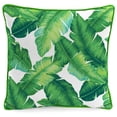 thumbnail image 5 of Mainstays Outdoor Throw Pillow, 16", Green Palm Leaves, 5 of 12