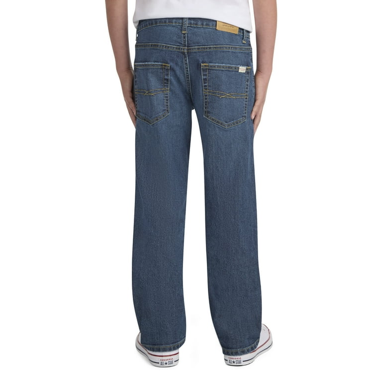 Levi Strauss Signature Boys Relaxed Stretch Jeans, Sizes 4-18