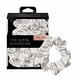 thumbnail image 2 of Kitsch Softer Than Silk Hair Scrunchies | Stylish Satin Hair Ties for Girls & Women | Cute Scrunchie for Styling, 5 pack (Silver), 2 of 4