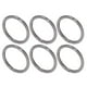 thumbnail image 5 of Anillos de Metal ANGGREK Superficie Brillante 4x32 Mm Bucle de Metal Textura Exquisita Para Mochila Para Ropa Para bolsa, 5 of 8