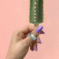 thumbnail image 4 of 1 Set Delicate Finger Rings Resin Finger Rings Finger Deco Fashion Ring, 4 of 9