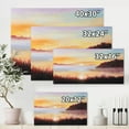 thumbnail image 4 of The Reeds On The Lake In Evening Glow 12 in x 8 in Painting Canvas Art Print, by Designart, 4 of 4