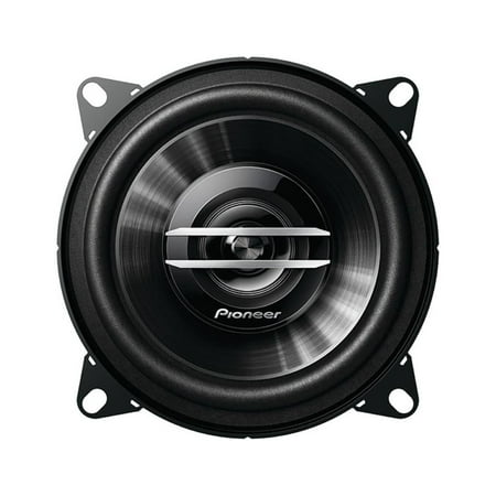 Pioneer - 4" 2-Way Car Speakers with Mica-Filled IMPP Cones (Pair) - Black
