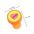 thumbnail image 2 of Nestingho 20pcs Heart Stampers for Kids Self Inking Stamps for Classroom Rewards Goody Bag Fillers Party Favors Easy to Hold Foam Stamps Assorted Color, 2 of 7