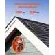 thumbnail image 2 of VEVOR Ventilador de ático de 14 pulgadas con montaje a dos aguas, 1300 CFM, con termostato ajustable, 2 of 9