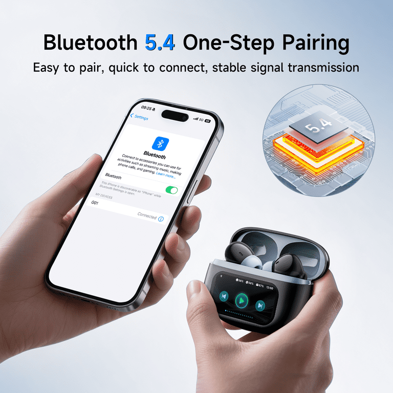 VEATOOL G01 Wireless Earbuds Noise Cancelling photo 2