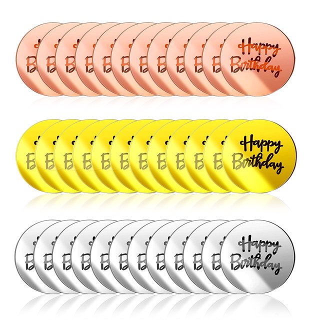 Naiovety 36 Uds. Decoración de pasteles para el hogar, adorno de cupcakes de tamaño pequeño, decoraciones para postres, decoraciones para Kits de decoración para fiestas